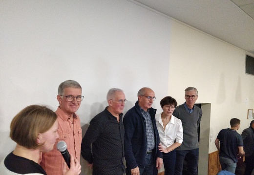 Remerciements aux anciens membres du bureau