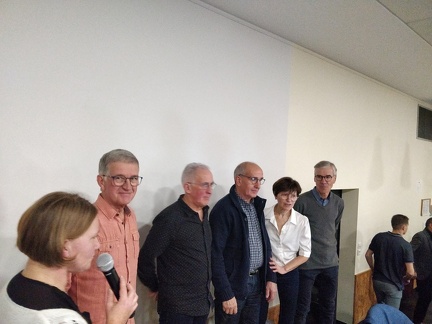 Remerciements aux anciens membres du bureau